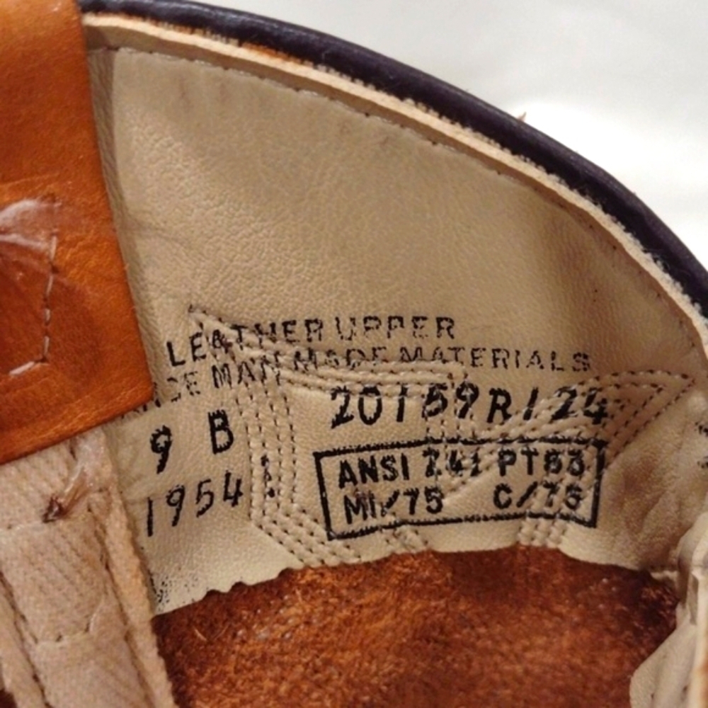 Lehigh Miragum Cowgirl Leather Steel Toe Boots Size 9 - Picture 8 of 8